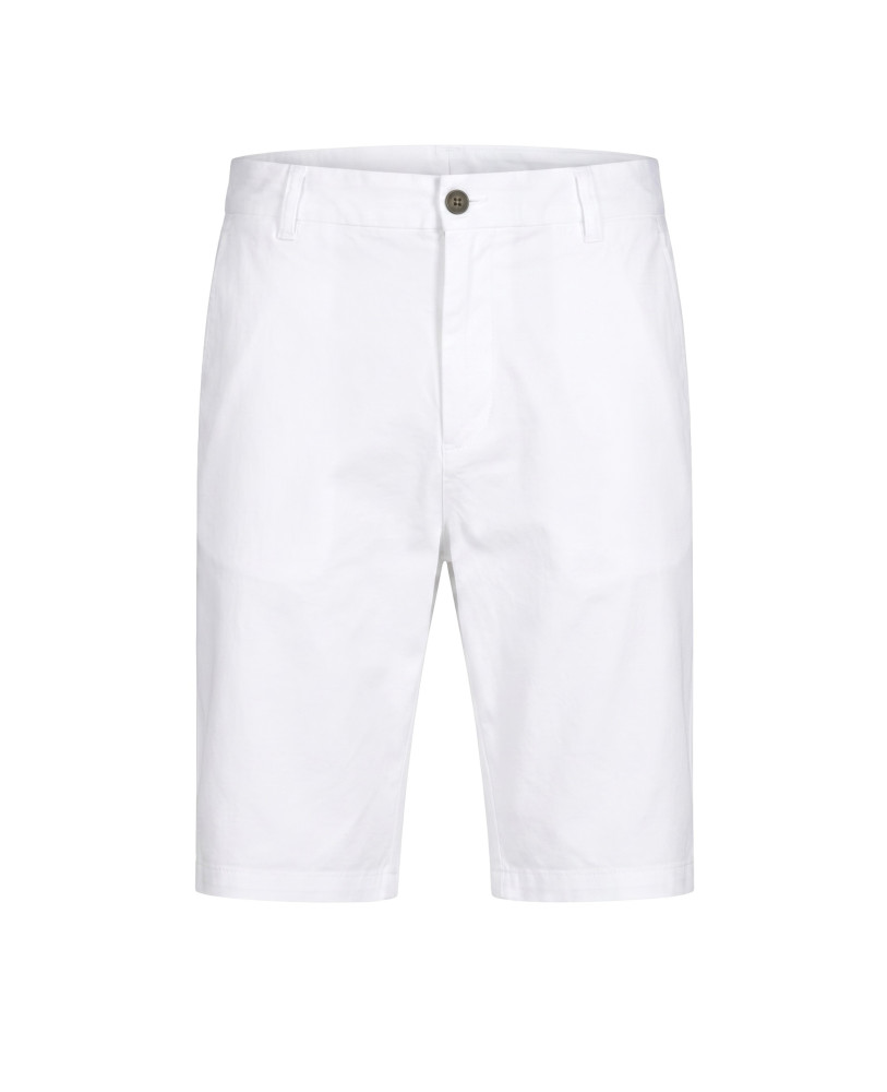 White cotton shorts