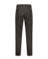 WOOLLEN TROUSERS WITH CLIPS BROWN