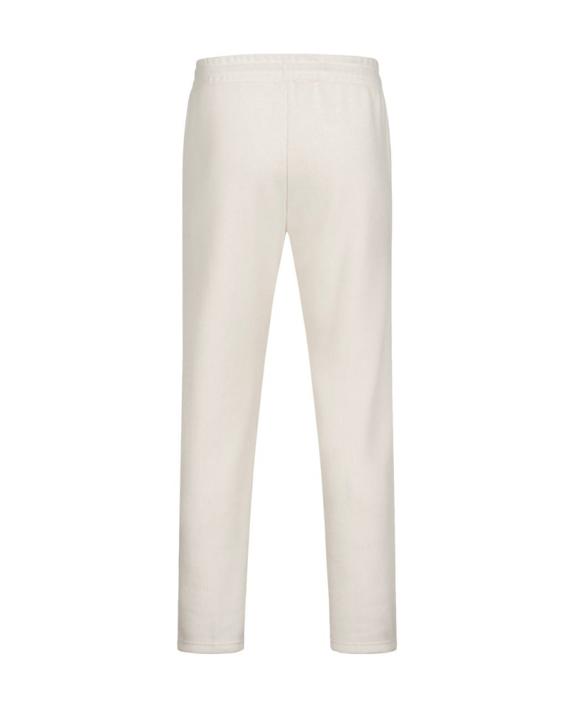 White wool trousers