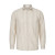 BEIGE STRIPED LINEN SHIRT