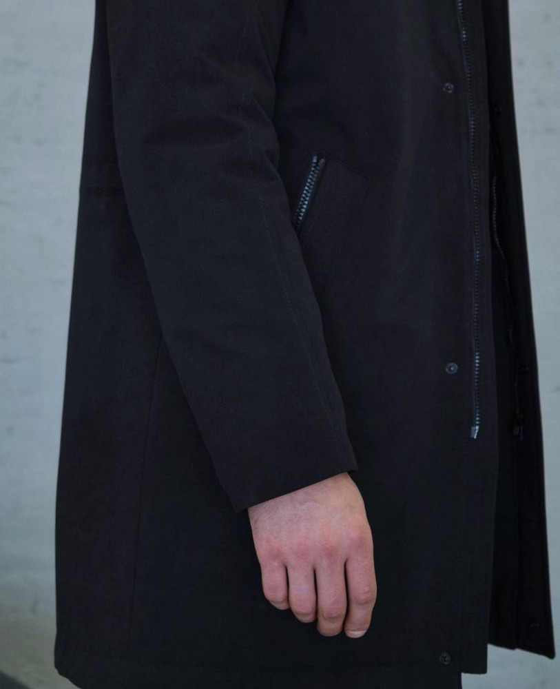Black parka