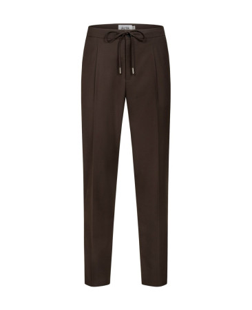 DARK BROWN WOOL PANTS