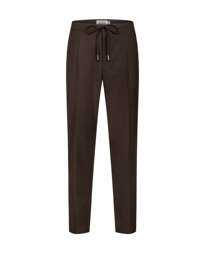 DARK BROWN WOOL PANTS